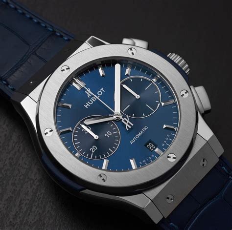 hublot classic fusion blue titanium 45mm price|pre owned Hublot classic fusion.